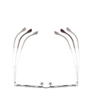 Monturas de gafas redondas de titanio semimetálico Yc68011 para mujer, ligeras, de titanio puro, con lentes de policarbonato. - Product Image 2