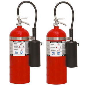 Extincteur au CO2 non conducteur 5lbs 10lbs 15lbs 20lbs homologué UL, agent nettoyant sans résidu, extincteur au dioxyde de carbone - Product Image 4