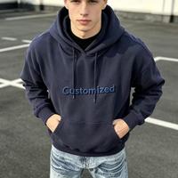 Sweat-shirt unisexe surdimensionné en molleton français avec cordon, impression numérique