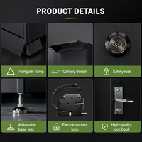 Casier intelligent démontable Yinlong OEM pour colis postaux express, taille personnalisée, casier de livraison de colis intelligent en libre-service 24h/24 et 7j/7