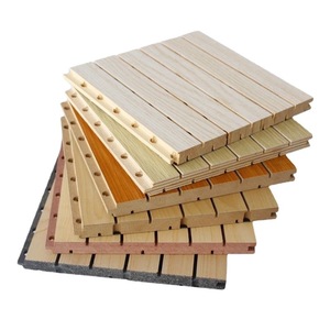 Wooden Sound Absorbing Panels Mdf Rectangle Modern Design For KTV Music Rooms School Walls Ceilings Fire Retardant Decorative - Product Image 3