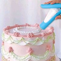 Nouveaux outils de cuisson sac à pâtisserie embouts de buse Fondant pâtisserie bricolage accessoires gâteau décoration stylo trousse à outils pâtisserie glaçage stylo Kit de tuyauterie