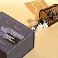 Parfum d'arôme Mescente avec diffuseur d'huiles essentielles de luxe Pierres parfumées avec emballage en boîte