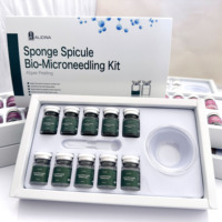 OEM/ODM Masque facial peeling aux algues éponge Microneedle Peel sérum blanchissant extrait d'algues microneedling élimination de l'acné d
