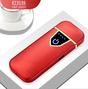 2023 chaud coloré petit et pas cher flamme fil de chaleur écran tactile mini électrique usb allume-cigare - Product Image 5