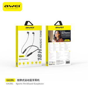 หู<span class=keywords><strong>ฟ</strong></span>ังแบบคล้องคอ Awei G82BL สำหรับกีฬา 5.4 พร้อมชิปเซ็ต JL - Product Image 5