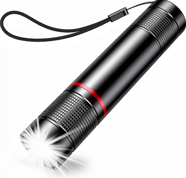 Hot Sell Zoomable Flashlights & Torches for Camping Outdoor Mini Led Built in Battery LED Torch Light Tactical Flashlight