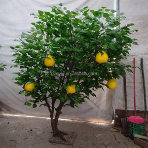 ต้นส้มเทียมต้นผลไม้ปลอมมะเขือเทศอาร์บูตัสส้มโอผลไม้ดอกไม้ในร่มตกแต่งห้างสรรพสินค้าซูเปอร์มาร์เก็ตต้นไม้ภูมิทัศน์ - Product Image 3