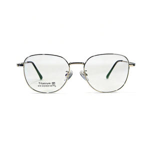 Montures de lunettes ovales Danyang 619, monture complète en métal léger, pour femmes, verres en plastique quadrangulaires - Product Image 3