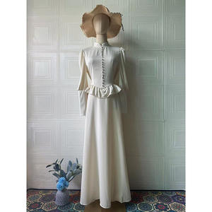 Элегантные однотонные вечерние платья с открытыми плечами, А-силуэт, длинные, для женщин, весна-осень, для вечеринок, макси-платья - Product Image 6