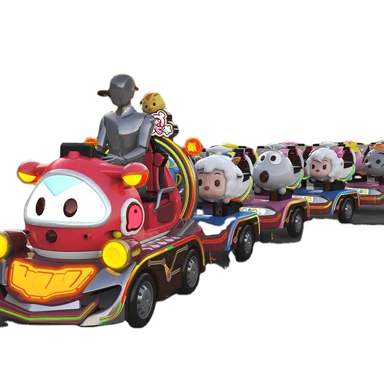 Thiết kế mới tham quan trackless đường lớn Train Mini children's Party Trains Mini trung tâm mua sắm đi xe trên trackless Train