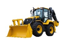 Chargeuse-pelleteuse XC8-S3580, équipement intégré de creusement et de chargement, largement utilisé dans les travaux agricoles, routiers et de construction.