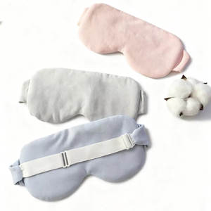 Antifaz <span class=keywords><strong>para</strong></span> <span class=keywords><strong>Dormir</strong></span> de Algodón Orgánico Ecológico con Logotipo Personalizado, 100% Algodón, Antifaz <span class=keywords><strong>para</strong></span> <span class=keywords><strong>Dormir</strong></span> con Correa Ajustable - Product Image 4