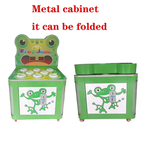 Tablero de juego Arcade de alta ganancia Crazy Hitting Frog Jump para niños, máquina de juego de mesa Crazy Hitting Frog, pago de monedas, diversión divertida - Product Image 4