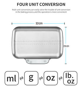 5 <span class=keywords><strong>kg</strong></span> 10 <span class=keywords><strong>kg</strong></span> इलेक्ट्रॉनिक nutricook वजन डिजिटल स्टेनलेस स्टील के रसोई खाद्य वजन तराजू - Product Image 2