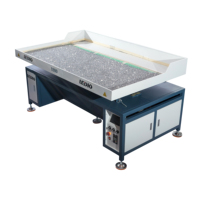 Machine automatique Ledio pour le brossage et le secouage des strass, contrôle PLC, 220V, 0.3-0.5MPA, 2 couleurs, acier inoxydable, 1800*800mm, Hotfix