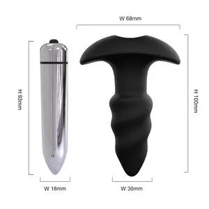 Spiraal Vibrator Mannelijke Prostaat Massager Anale Butt Plugs 7 Speed Seksspeeltjes Voor Man Anale Vibrator Voor Vrouw