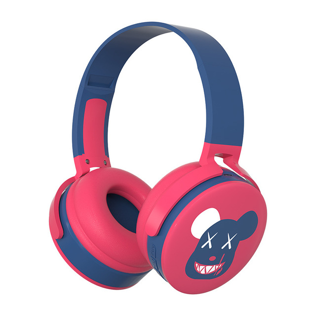 DR-53 Cartoon Gaming Headset BT Wireless Headphones for Student