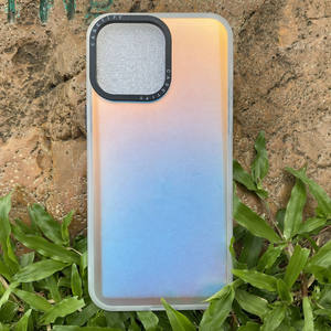 Aurora 3-in-1 Phone <strong>Case</strong> for OPPO A5 Pro 5G IMD Silver Color Shockproof Hard Back Cover Tempered Glass Ring Stand Stylish <strong>Case</strong> - Product Image 5