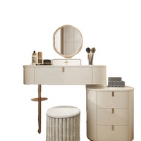 Offre Spéciale Meubles Moderne Chambre Commode Table Portable Matériel De Montage Maquillage Commode Avec Miroir