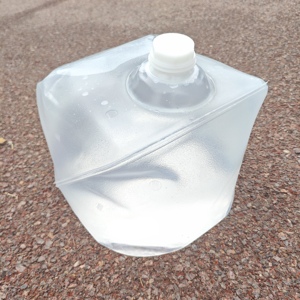 Sac seau souple en plastique en boîte bon marché bon marché bonne étanchéité sans fuite 20l sans poignée jerrycan pliable avec trous - Product Image 1