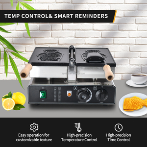 Máquina eléctrica de aperitivos antiadherente de acero inoxidable, 1 Uds., Taiyaki, en forma de pez, relleno de <span class=keywords><strong>gofres</strong></span>, helado, rollos de pollo, máquina de <span class=keywords><strong>gofres</strong></span> - Product Image 4