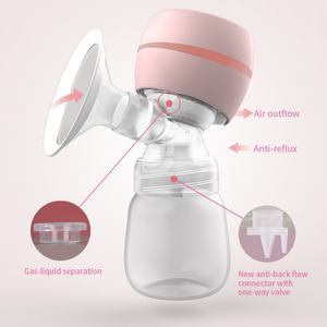 Extractor de Leche Eléctrico USB con Biberón Libre de BPA, Extractores de Leche de Silicona Potentes, Accesorios para la Lactancia Materna - Product Image 5