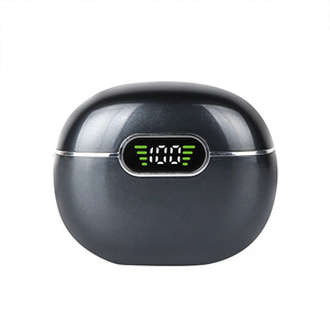 Tws Earphones Digital Display Noise Cancelling Waterproof Bluetooth With Type C Charging Touch <b>Control</b> For <b>Gaming</b> - Product Image 1