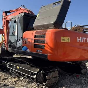 รถขุดมือสอง HITACHI Zx240 ขนาด 24 ตัน พร้อมใช้งาน รถขุดไฮดรอลิกแบบตีนตะขาบขนาดกะทัดรัด ราคาถูก ขายด่วน - Product Image 1