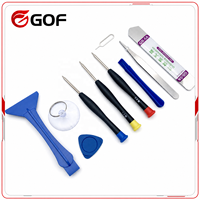 Set Obeng Torx Mini Bytool Chrome Zinc Gagang Plastik OEM Peralatan Perbaikan Komputer Jam Tangan DIY Produsen OEM