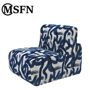 Hiện đại nghệ thuật in vải giọng Ghế khung Gỗ mật độ cao miếng bọt biển điền cho giải trí cho phòng khách thiết kế - Product Image 3