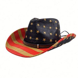 Promotional Fashion Western Cowboy Straw <b>Hats</b> - Product Image 6