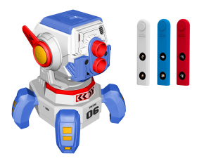 Jeu d'arcade <span class=keywords><strong>de</strong></span> tir infrarouge - Jeu <span class=keywords><strong>de</strong></span> tir sur cible, cibles mobiles pour pistolets laser, ensemble <span class=keywords><strong>de</strong></span> jouets - Product Image 1