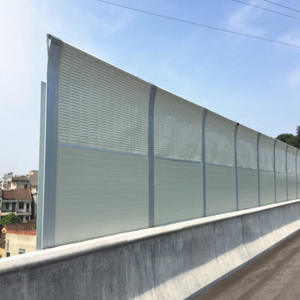 Barriera antirumore per autostrada personalizzata di fabbrica 2-4m di altezza barriera antirumore in acciaio di alluminio - Product Image 3