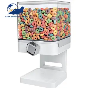 Grande Capacidade bancada cozinha granel cereal distribuidor alimento seco almoço cereal food container dispenser