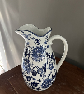 Bình lớn màu xanh và trắng bình vẽ tay bình lớn vẽ tay Trung Quốc - Product Image 4