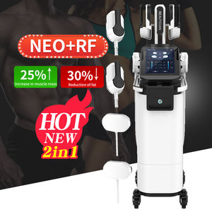 Vente en gros 13 Tesla Ems Body Shaping Machine 4 poignées <span class=keywords><strong>Rf</strong></span> Em Body Slim Muscle Building Body Sculpting Machine - Product Image 3