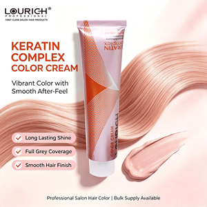 Tinta per <span class=keywords><strong>Capelli</strong></span> Lourich 67 Colori Vibranti <span class=keywords><strong>Senza</strong></span> <span class=keywords><strong>Ammoniaca</strong></span> Meno Irritante Lunga Durata Crema <span class=keywords><strong>Colorante</strong></span> Permanente - Product Image 2