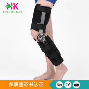 Rodillera Deportiva Ajustable Huakang, Soporte de Protección de Rodilla de Nailon Articulado con Efecto Calefactor, Venta Directa de Fábrica - Product Image 2