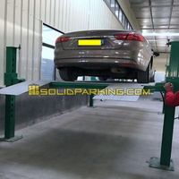 Structure en acier préfabriquée à ossature parkings de réparation automobile