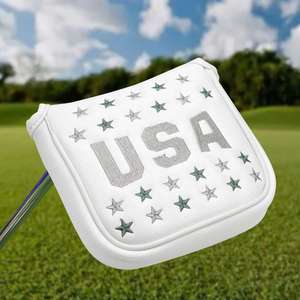 Factory Price Custom <b>Golf</b> <b>Club</b> Headcover USA Mallet Putter <b>Covers</b> <b>Golf</b> Putter <b>Head</b> <b>Covers</b> - Product Image 6
