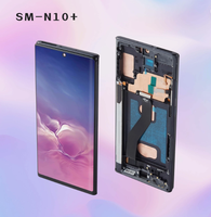 Écran LCD de téléphone portable pour Note 10+ Plus N975 6,8 pouces, technologie In-cell, assemblage numériseur tactile de remplacement