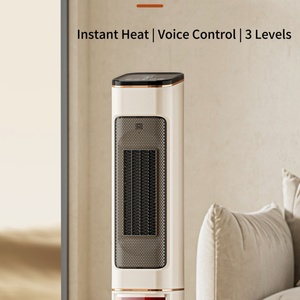 Calentador Eléctrico de Torre Metálico de 2000W, Protección Contra Sobrecalentamiento, Portátil, Cerámica PTC, Temporizador de 12 Horas, Control Táctil, Llama 3D - Product Image 6