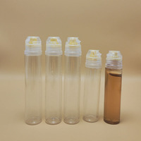 Tubes vides de sous-emballage de miel 100ml 130g bouteille de pressage de miel de sirop en plastique PET transparent avec bouchon supérieur rabattable en silicone