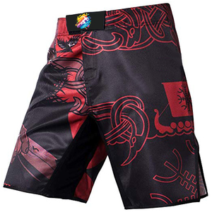 Pantalones Cortos de MMA Sublimados, Material Spandex/Poliéster, Unisex para Adultos - Product Image 1