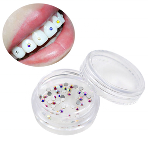 Hot Sale Low Price 90 Pcs/Box Dental Crystal Teeth Decorations Tooth Stones Customize Tooth Gems Brilliant Cut Non-Peroxide Gel - Product Image 2