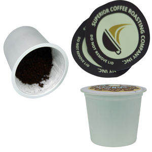 K杯，带箔盖塑料豆荚，用于咖啡和茶单杯 - Product Image 2