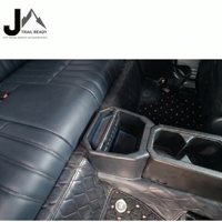 Boîte de rangement pour console centrale arrière de voiture, pour Suzuki Jimny JB64JB74 2018+, 3 portes, accessoires intérieurs, plateau de rangement