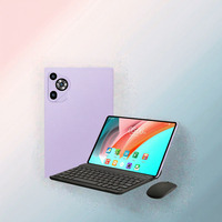Tablette PC Android 15 OEM d'usine, 10 pouces, 16 Go + 128 Go, Wi-Fi avec clavier, écran tactile, pour dessin numérique, apprentissage et bureau