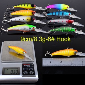 Paquete de 20 Señuelos de Pesca Completos, Surtido de Diseños Múltiples, Señuelos Duros para Pesca en Agua Dulce y Salada - Product Image 4